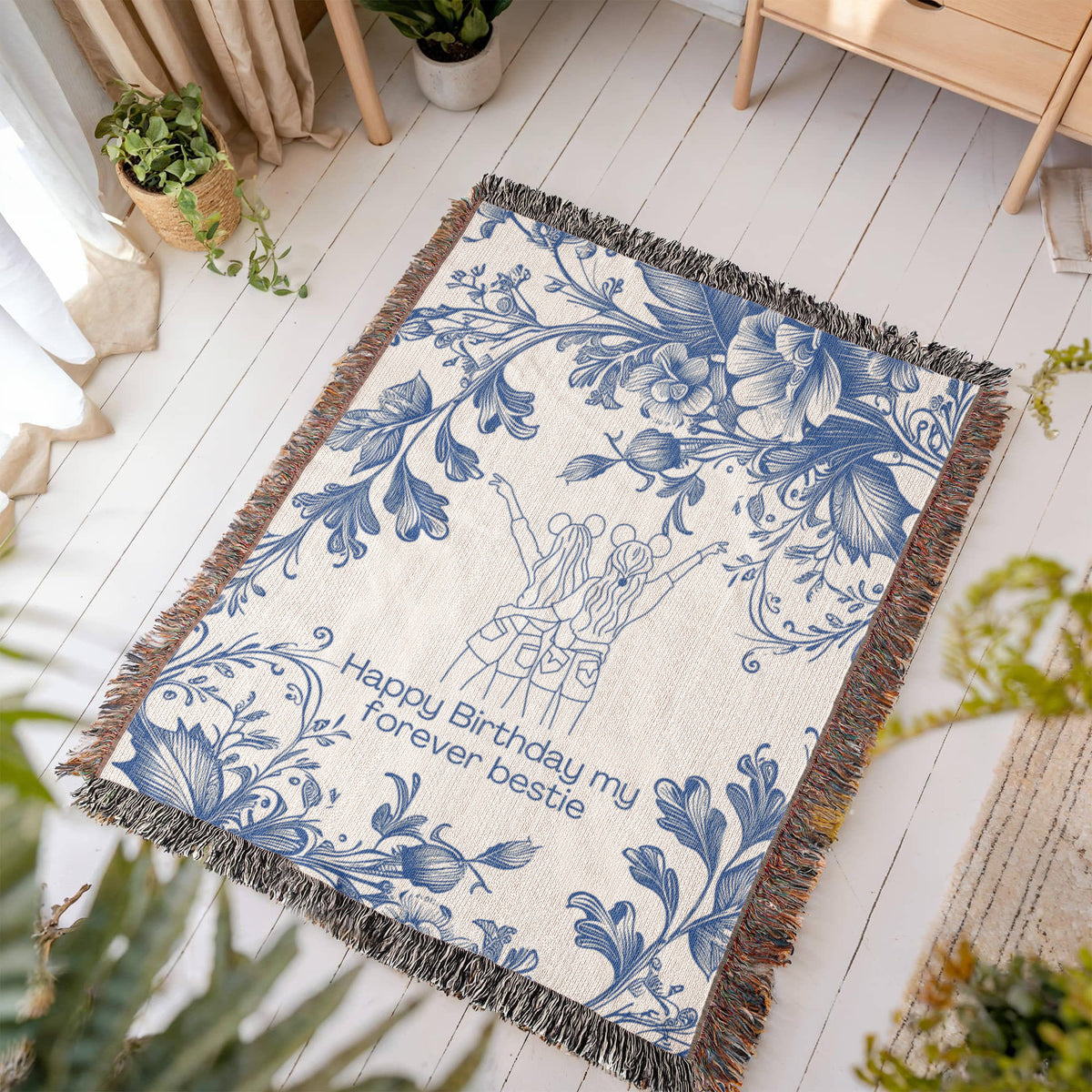 Birthday Woven Blanket – BFF Forever Edition - - Blanket