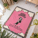 Birthday Hug Woven Blanket – A Gift for Your Bestie - - Blankets