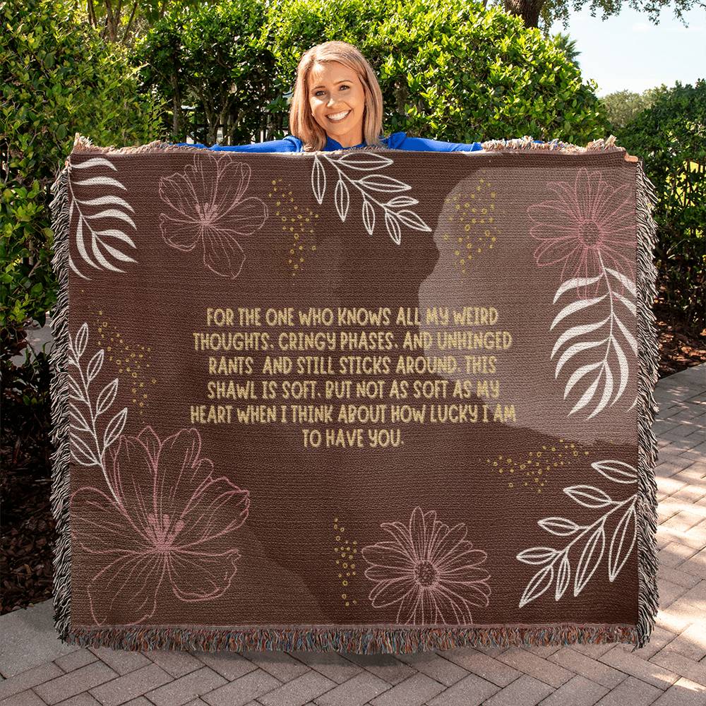 For My Ride-Or-Die – Heirloom Woven Blanket - - Blankets