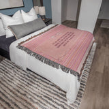 The Realest Love – Woven Blanket Gift - - Blankets