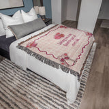 Favorite Part of My Day – Woven Blanket - - Blankets