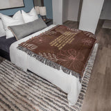 For My Ride-Or-Die – Heirloom Woven Blanket - - Blankets