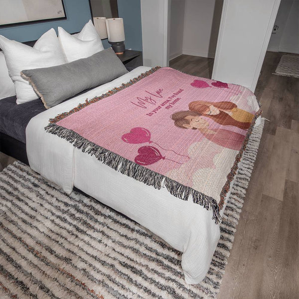 Found My Home – Woven Blanket Gift - - Blankets
