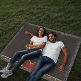 Forever & Always – Romantic Woven Blanket Gift - - Blankets