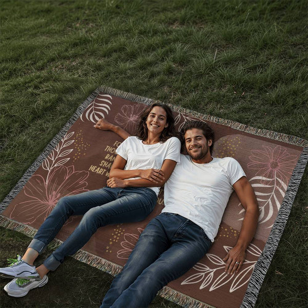 For My Ride-Or-Die – Heirloom Woven Blanket - - Blankets