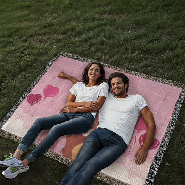 Found My Home – Woven Blanket Gift - - Blankets