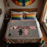 Vibing Together – Woven Blanket - - Blankets