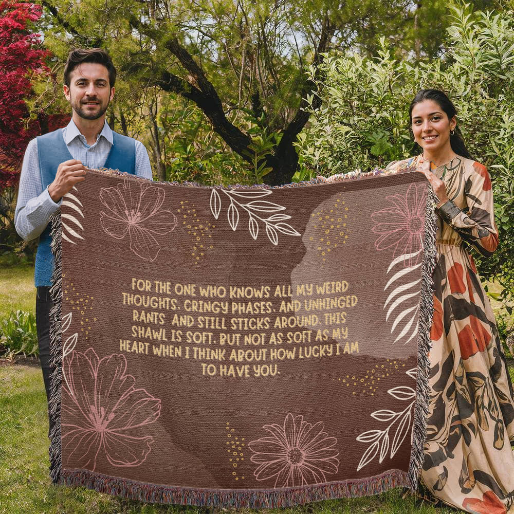 For My Ride-Or-Die – Heirloom Woven Blanket - - Blankets