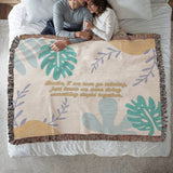 Stupid Together – Bestie Woven Blanket Gift - - Blankets