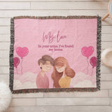 Found My Home – Woven Blanket Gift - - Blankets