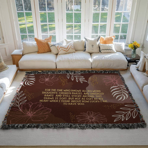 For My Ride-Or-Die – Heirloom Woven Blanket - - Blankets