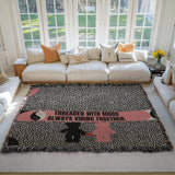 Vibing Together – Woven Blanket - - Blankets