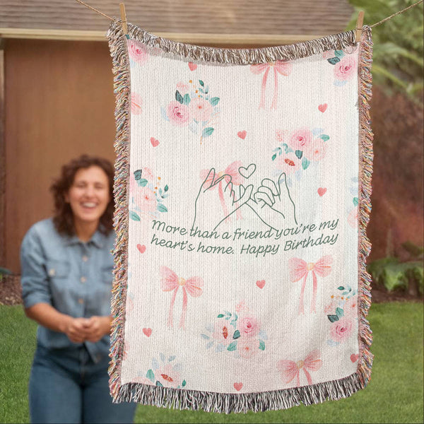 Heartfelt Birthday Blanket – For Your Forever Person - - Blanket