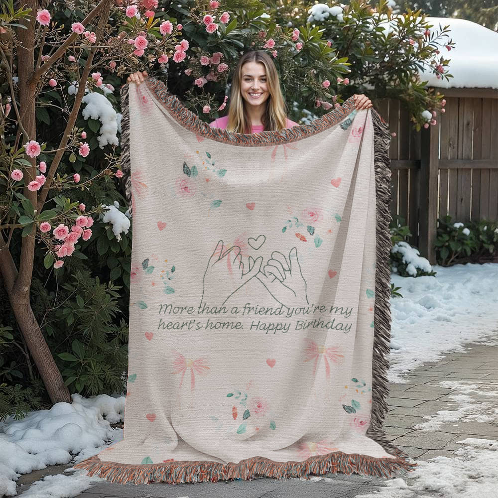 Heartfelt Birthday Blanket – For Your Forever Person - - Blanket