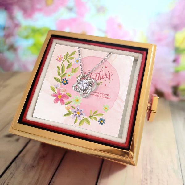 Love Knot Necklace for Mother’s Day Elegance - - Necklaces