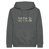 Mama's Lucky Charm - A Hug in Every Stitch - Graphite Heather - Print Material