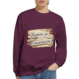 Timeless Bonds - Celebrate Your Brother with Adventure - Maroon - Sweatshirts