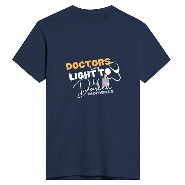 Doctors Moments - Celebrating Every Heartbeat - Midnight Navy - T-Shirts