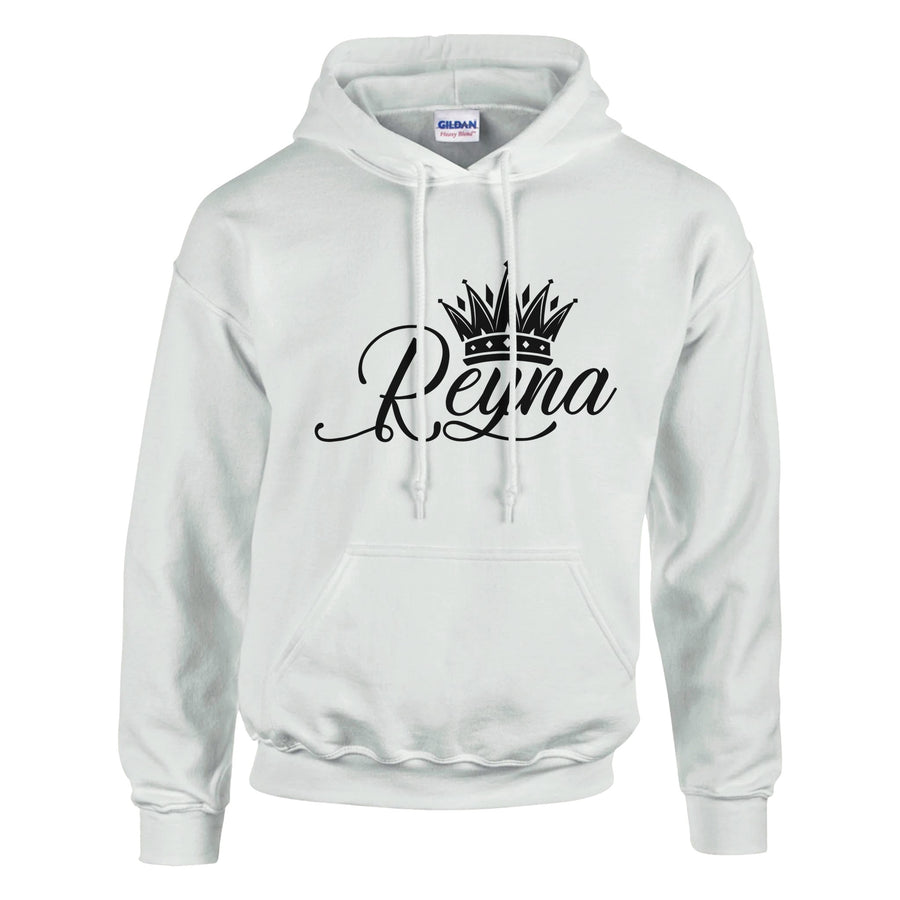 Reyna Hoodie – Gift of Royal Empowerment - White - Pullover Hoodies