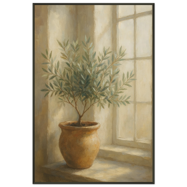 Sunlit Serenity – Metal Framed Poster Gift - - Metal Framed Posters