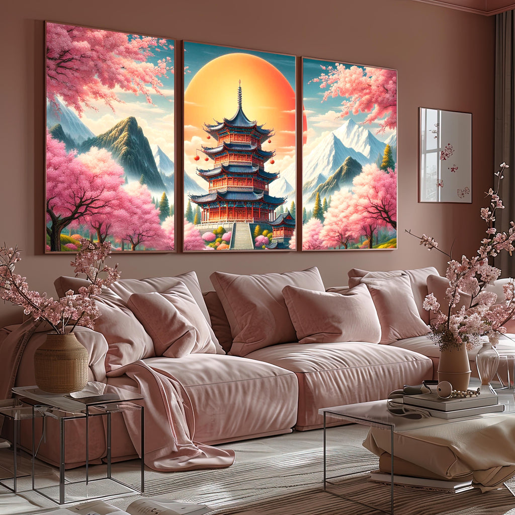 Blossoming Serenity - 12x18 - Framed Posters