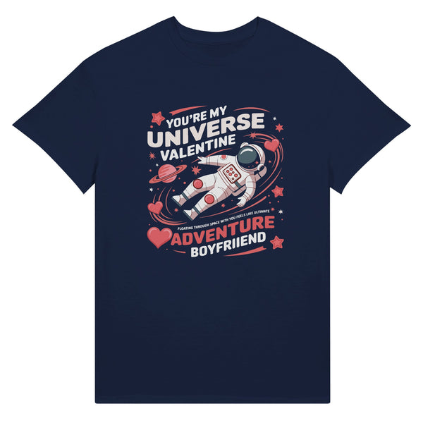 Ultimate Space Adventure - Romantic Gift for Him - Navy - T-Shirt