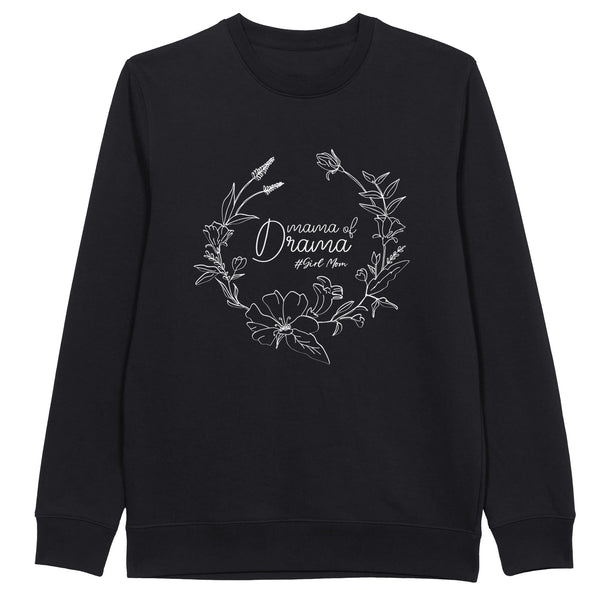 Drama Mama - Embrace the Chaos in Style - - Crewneck Sweatshirts