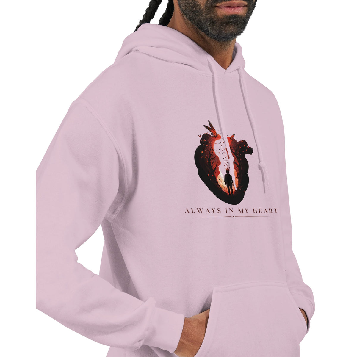 Transforming Moments - Celebrating Fatherhood - Light Pink - Hoodies