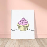 Cupcake Dreams - Soft Hues & Sweet Memories - - Canvas Prints