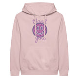 Thanksgiving Memories - Retro Smile Premium Hoodie - Light Pink - Hoodies