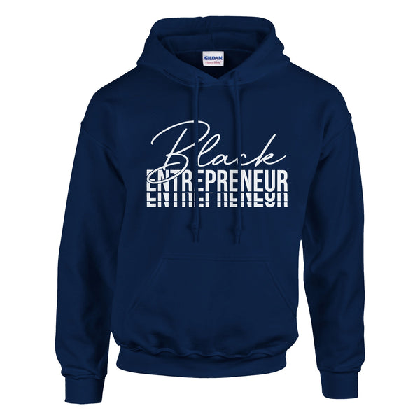 Empowerment Essentials - Black ENTREPRENEUR Line - Navy - Hoodies