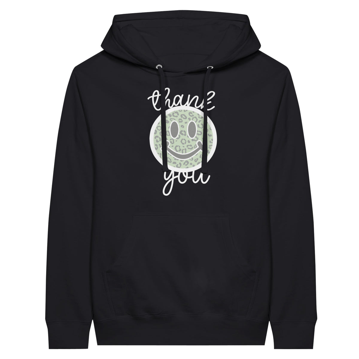 Thanksgiving Memories - Retro Smile Premium Hoodie - Black - Hoodies