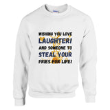 Laughter & Love - The Perfect Recipe Sweatshirt - White - Sweatshirts