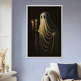 Haunting Glow – Wooden Framed Poster Gift - - Wooden Framed Posters