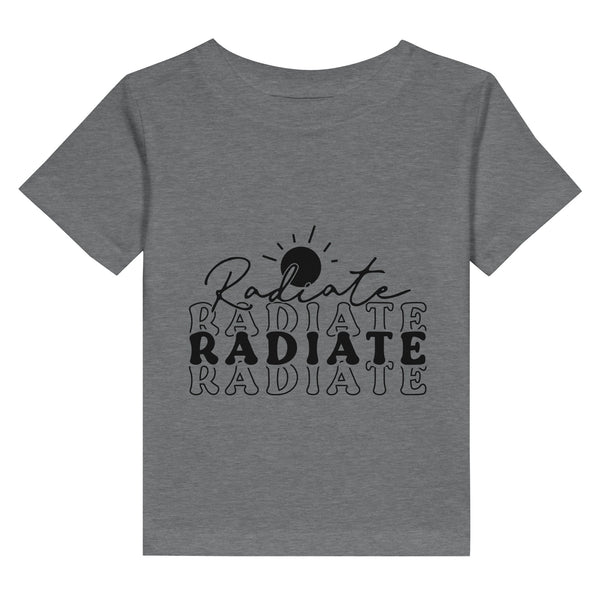 Radiate Joy Tee - Wear Your Positive Energy Proudly - Heather - T.shirts