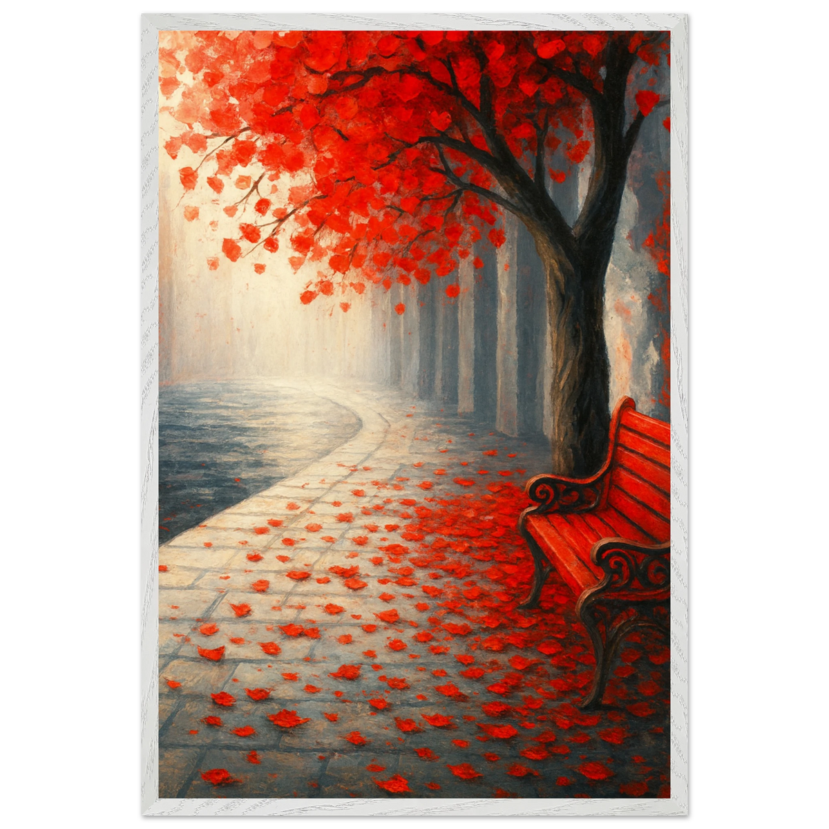 Wooden Framed Poster – Gift of Autumn Memories - - Wooden Framed Posters