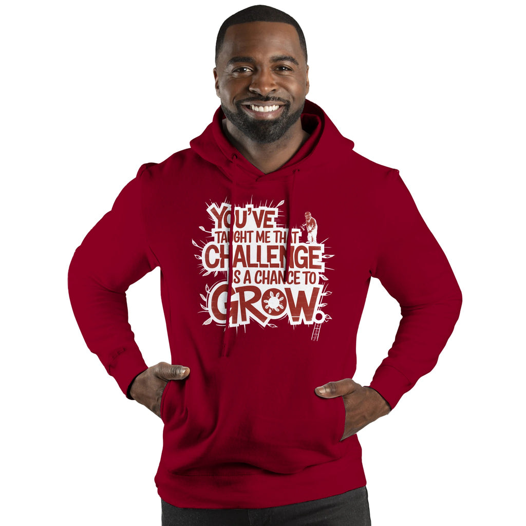 From Challenge to Triumph in Style - Burgundy - Hoodies