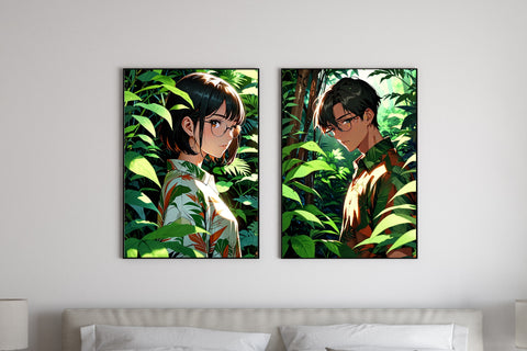 Image of Verdant Encounters - A Pair