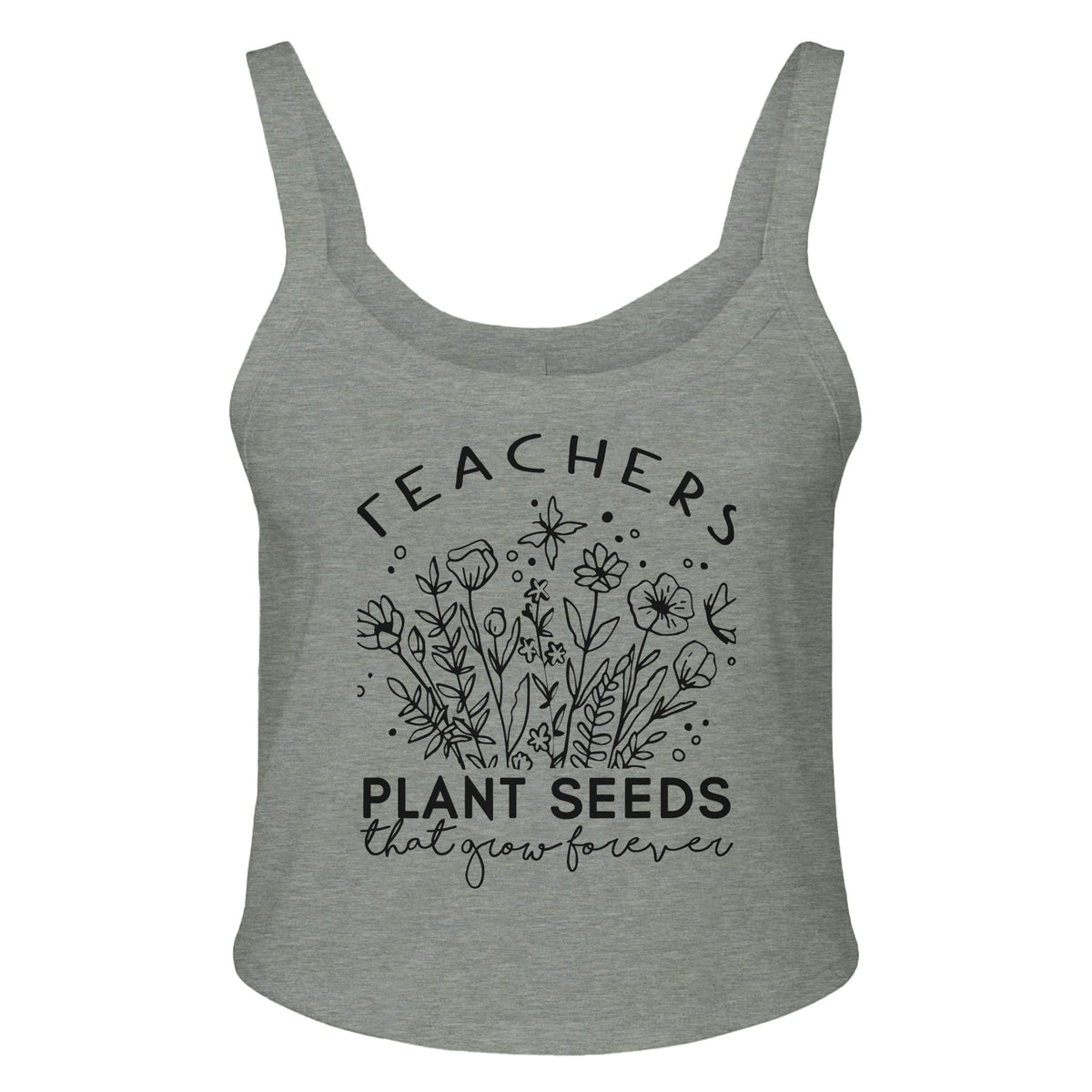 Everlasting Impact - Planting Seeds Design - Athletic Heather - Tank Tops