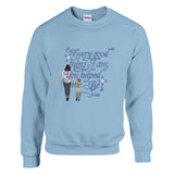 A Thank You in Style – Gift Sweatshirt for Moms - Light Blue - Sweatshirts