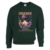 Butterflies and Dreams – A Mother’s Love in Every Flight - Forest Green - Sweatshirts