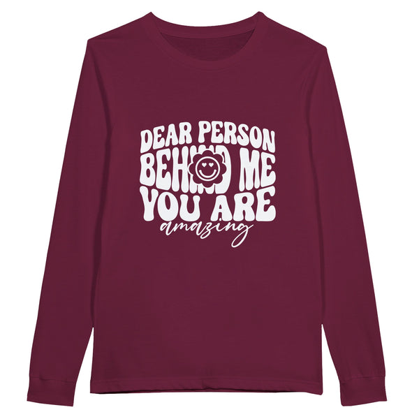 Warm Words Wear - You Are Amazing Garment - Maroon - Sweatshirt