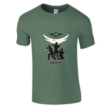 Heroic Silhouettes - Tribute to Soldiers - Military Green - T-Shirts