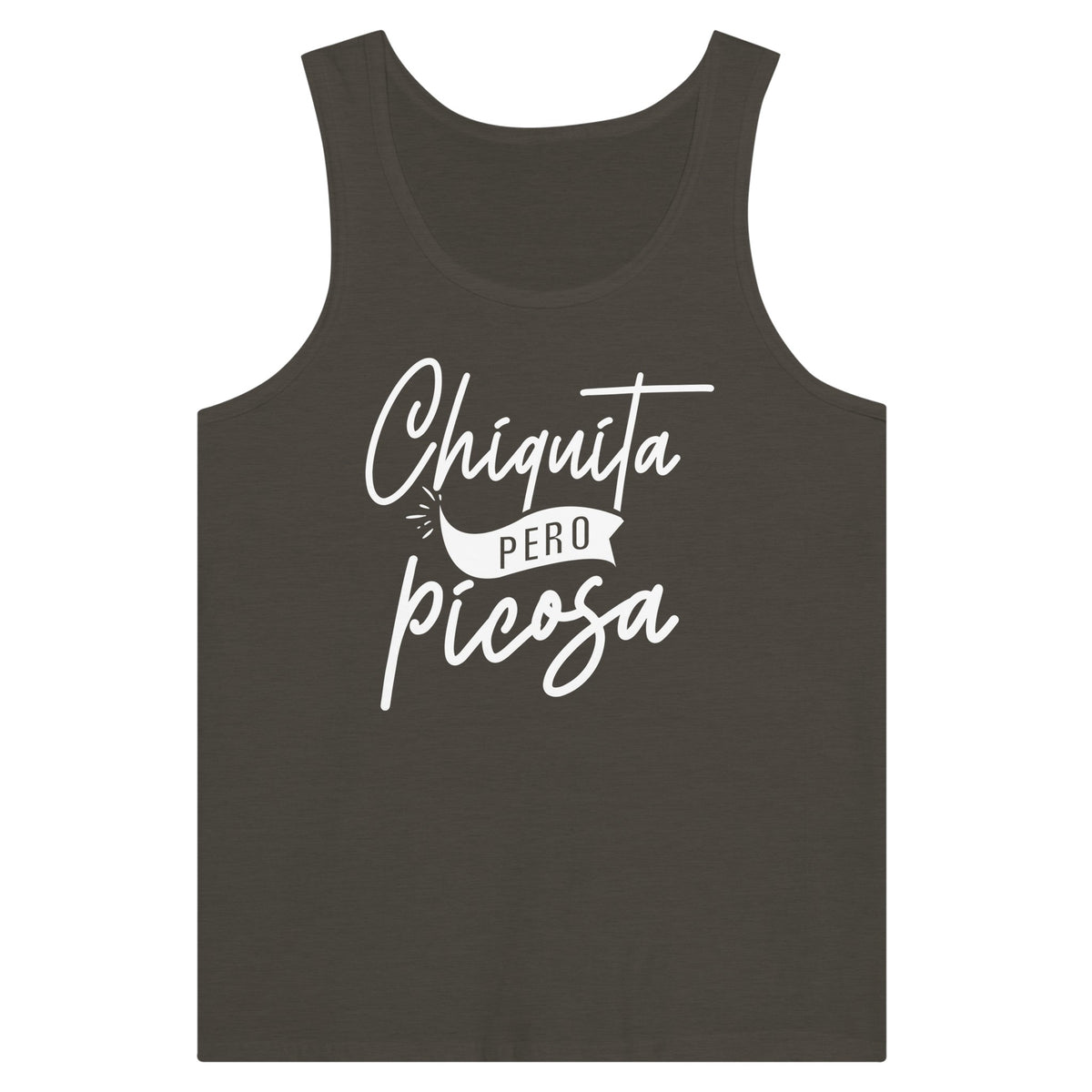 Chiguita Chic - Elevate Your Casual Style - Triblend Black Heather - Tank Tops