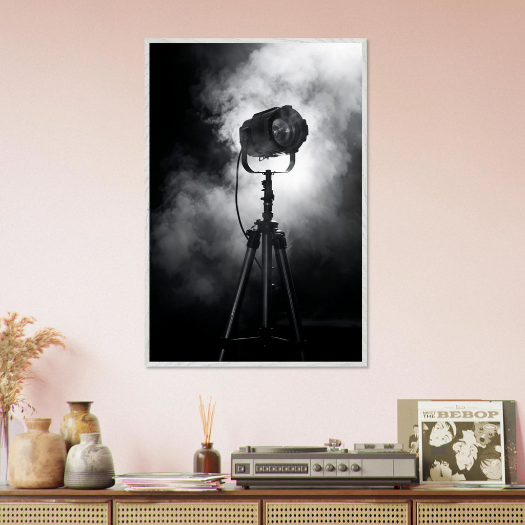 For Creators – Studio Light Wooden Framed Poster - White frame - Wooden Framed Posters