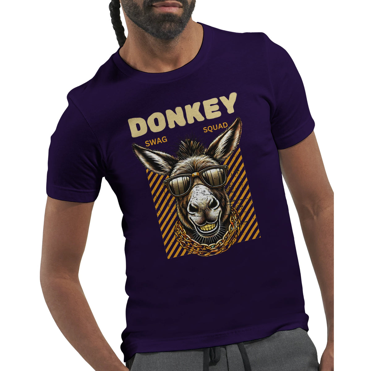 Donkey Swagger - Unleash Your Fun Side! - Team Purple - T-shirts