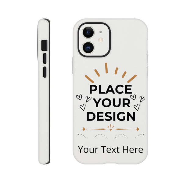 Ultimate Protection - The Perfect Customizable iPhone Tough Case - iPhone 12 - Print Material