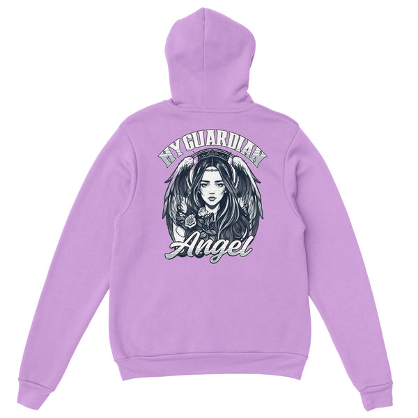 Heavenly Guardian - Angelic Embrace Pullover - Orchid - Hoodies