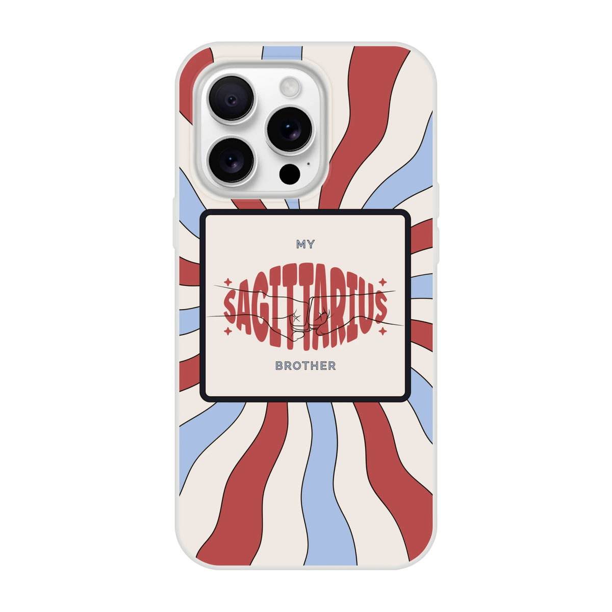 Zodiac Flexi Case for Brother’s Style - iPhone 16 Pro Max Sagittarius - Phone Case