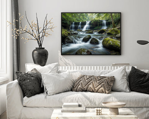 Image of Whispers of a Hidden Waterfall
